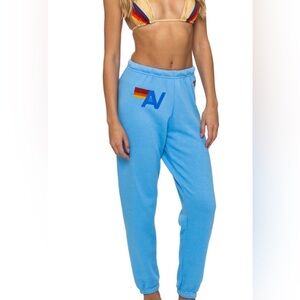 Aviator Nation Sky Blue Joggers Size S
